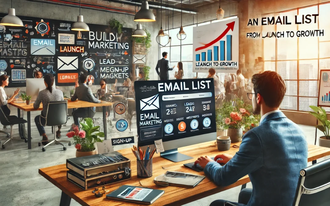 From Launch to Growth: Email List Building for New Businesses