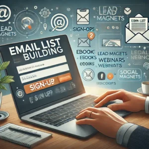 Email list building strategies for new businesses to drive customer engagement and growth.